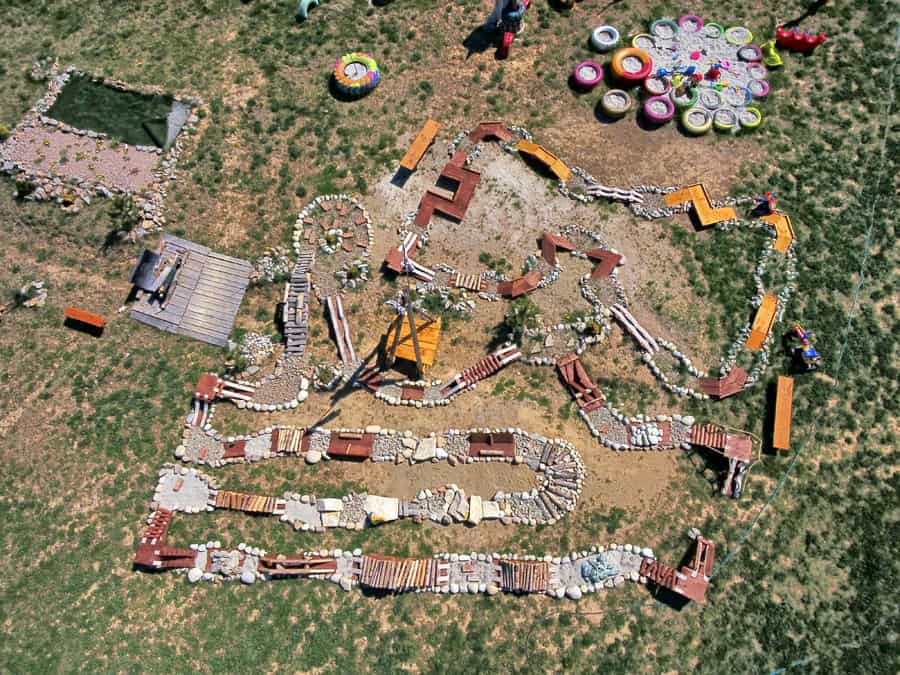 Arena Mocy - lokalizacja z lotu ptaka