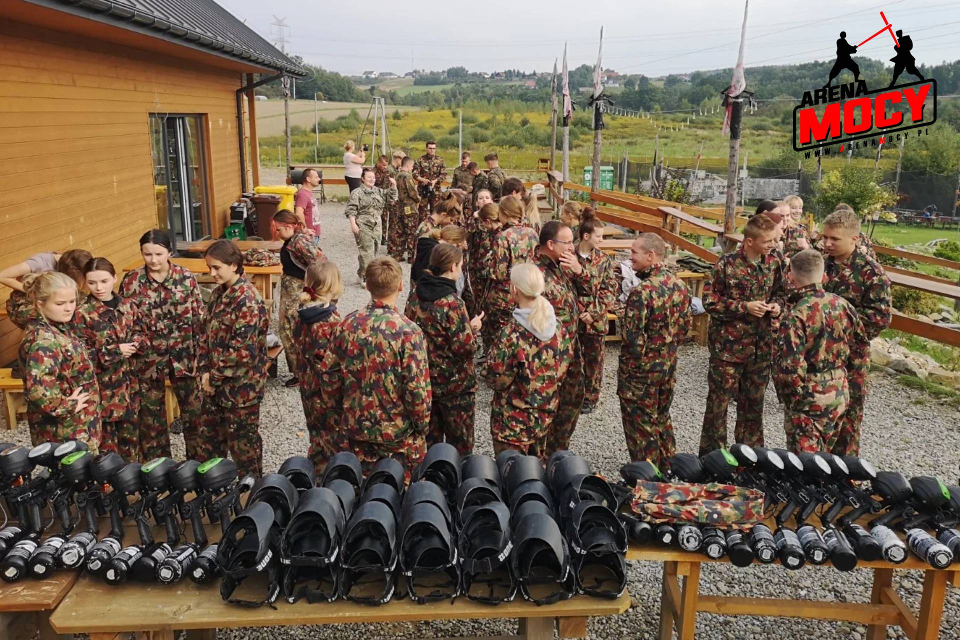 Profesjonalny sprzęt paintballowy